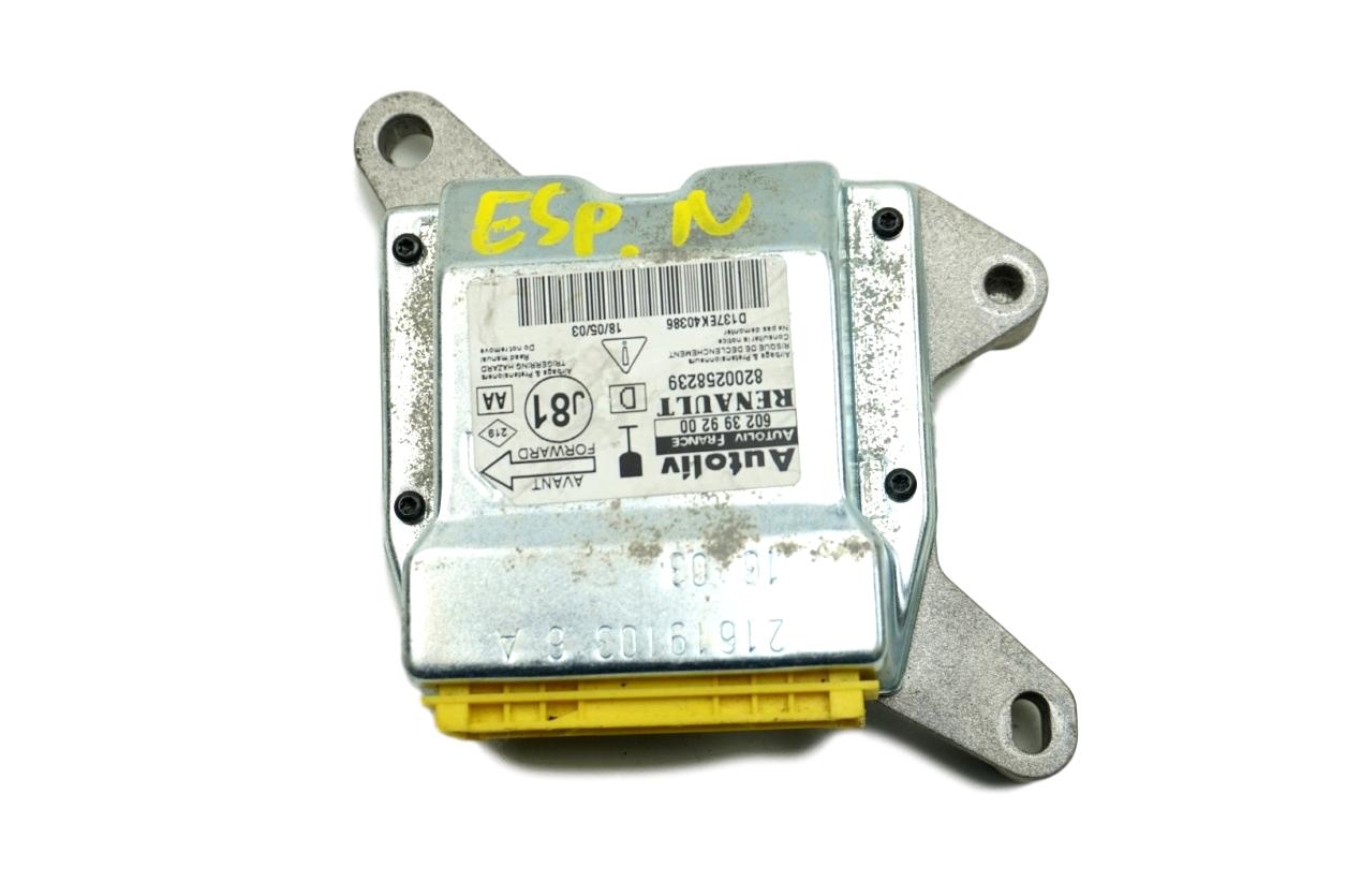 Airbag Controller  8200258239 602399200 Espace 4 Renault 