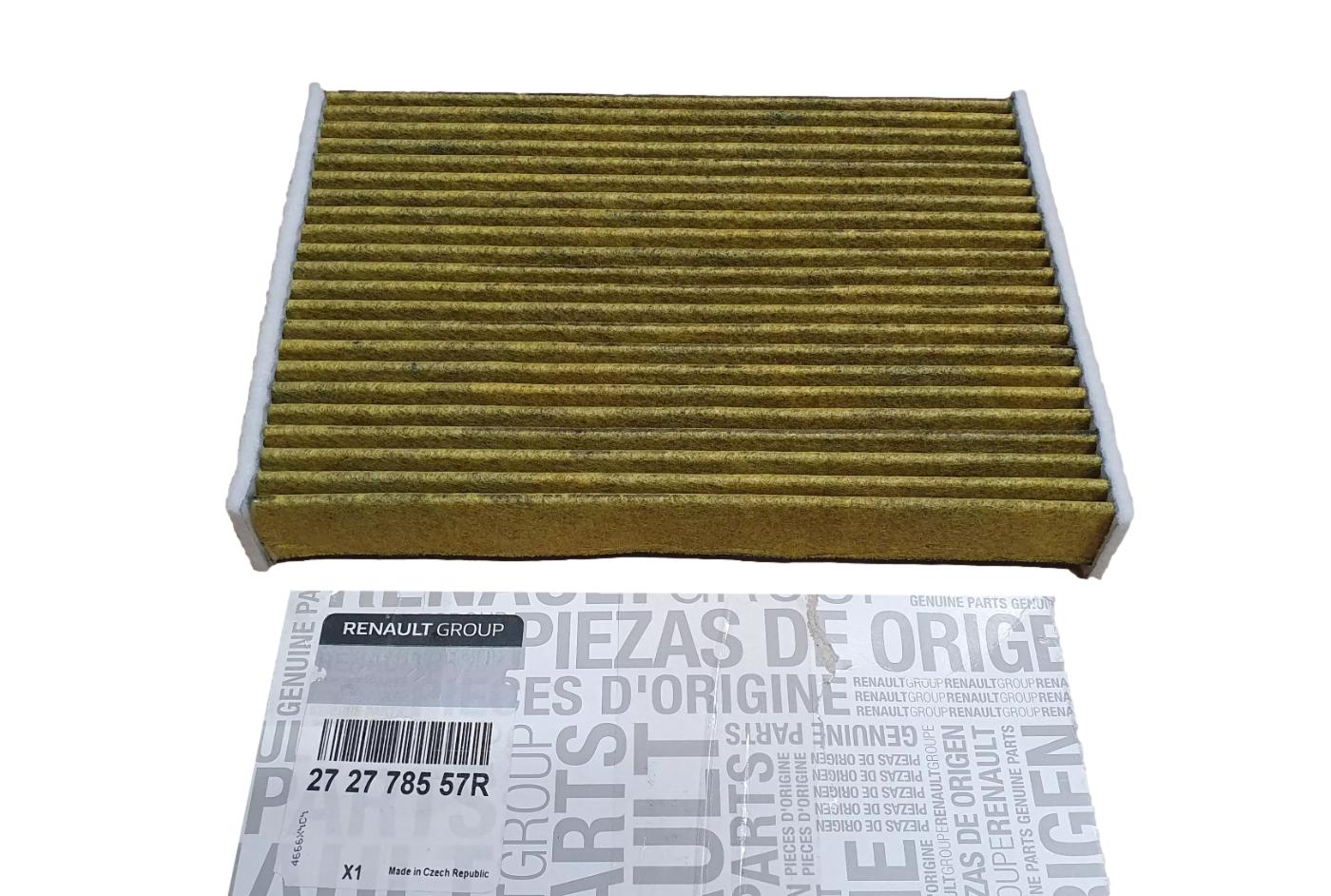 Cabin Filter Original 272778557R Renault Zoe