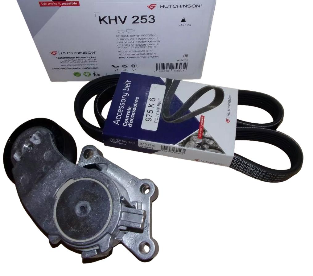Drive Belt Tensioner For Citroen Peugeot KHV253 1611277580 Hutchinson