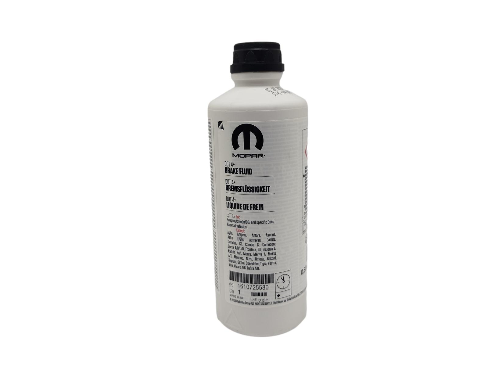 Brake Fluid Original DOT4 Citroen Peugeot 1610725580 0.5L