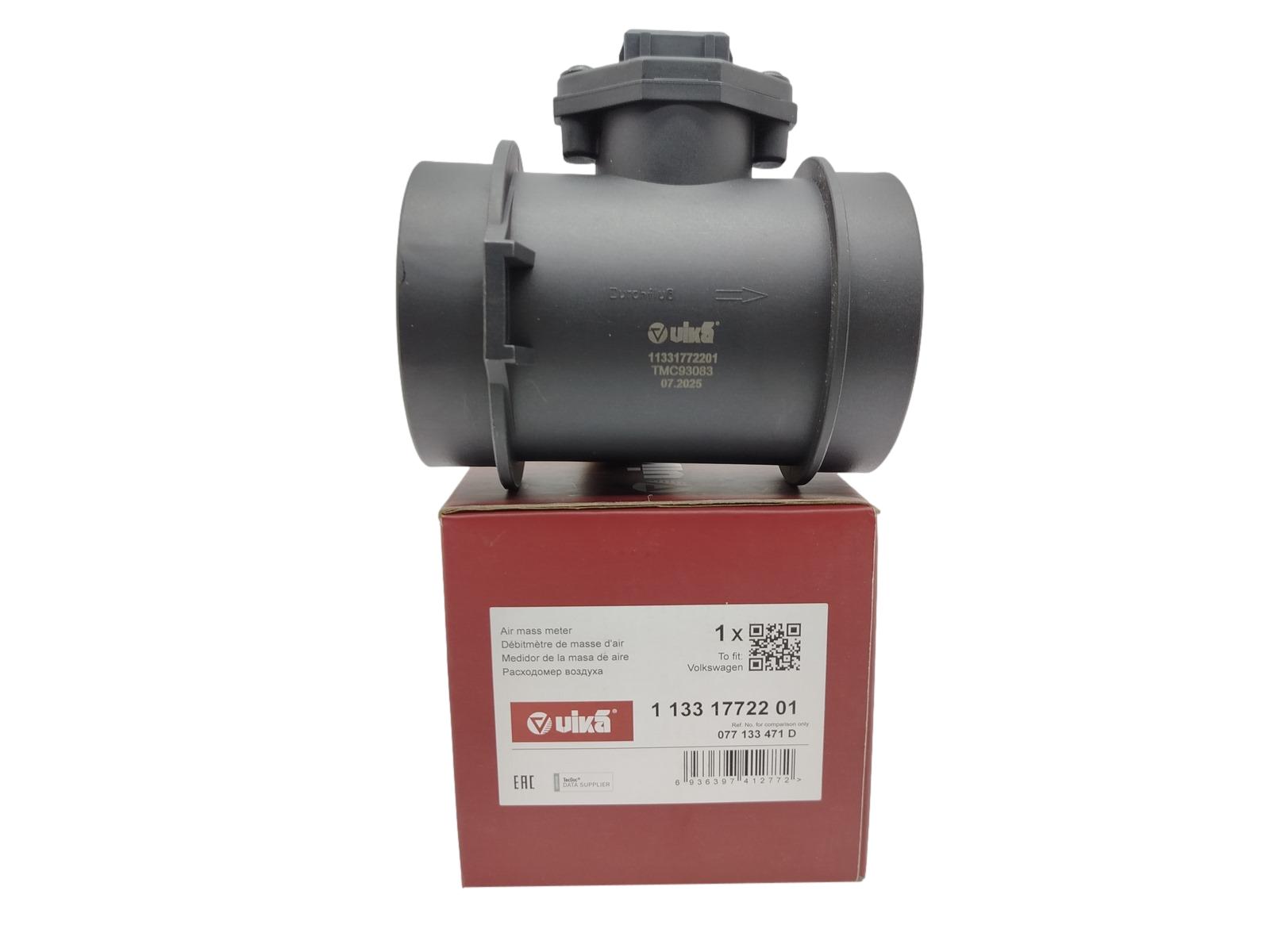 Air Flow Meter For Audi 077133471D 11331772201 Vika