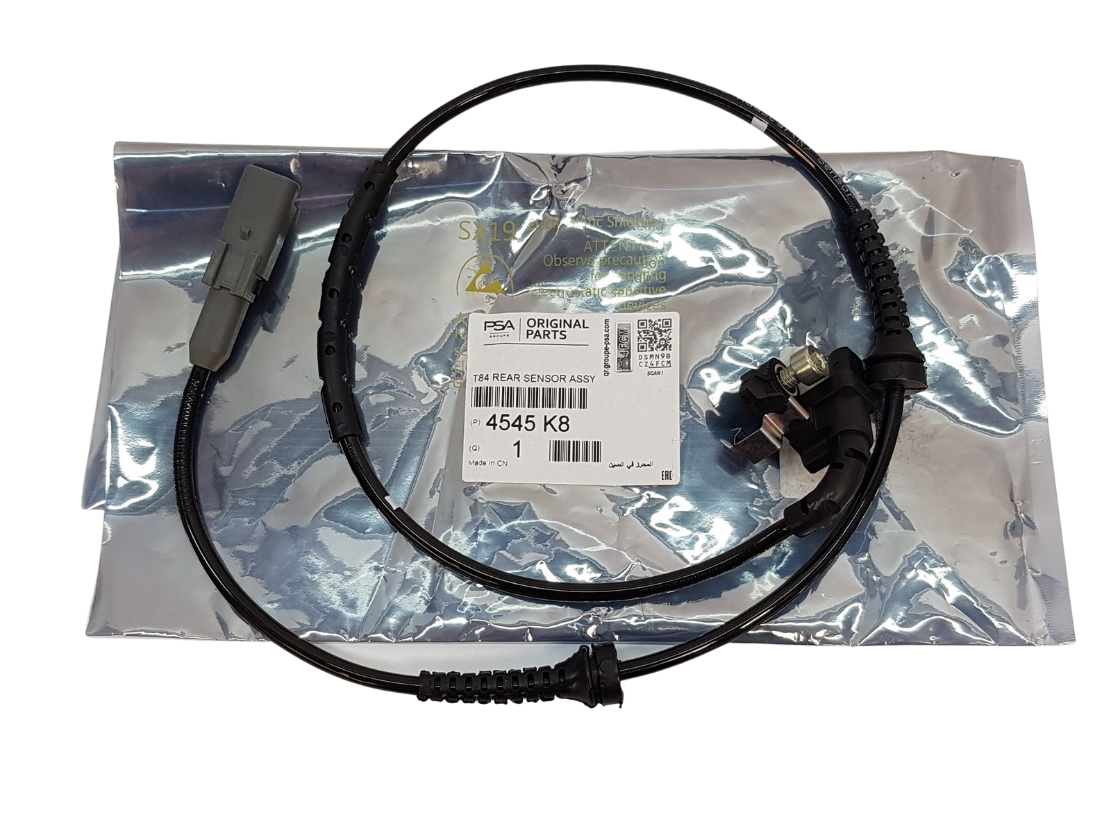 Ön sol sağ ABS tekerlek hız sensörü kiti araba sensörü aksesuarları CIOEN C6 Peugeot 407 4545G6 4545A9 9642687580  34