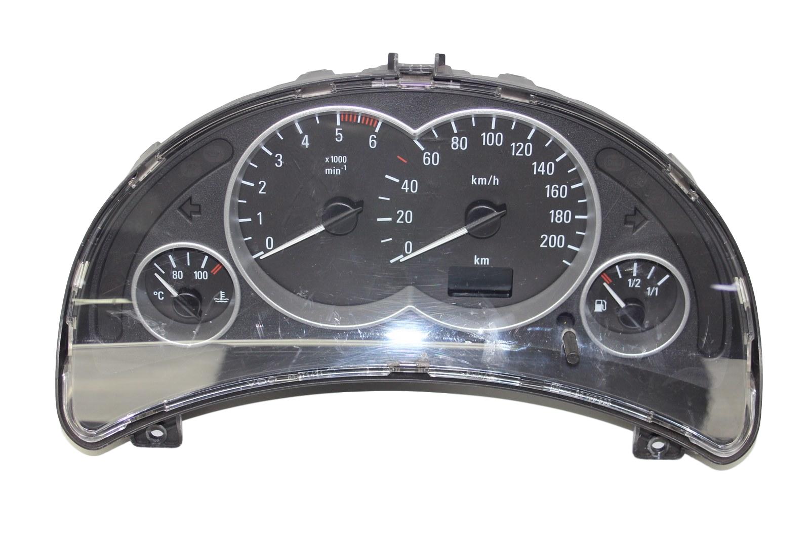 Speedometer/Instrument Cluster Opel Corsa C 13173361WR 110080226020 eBay