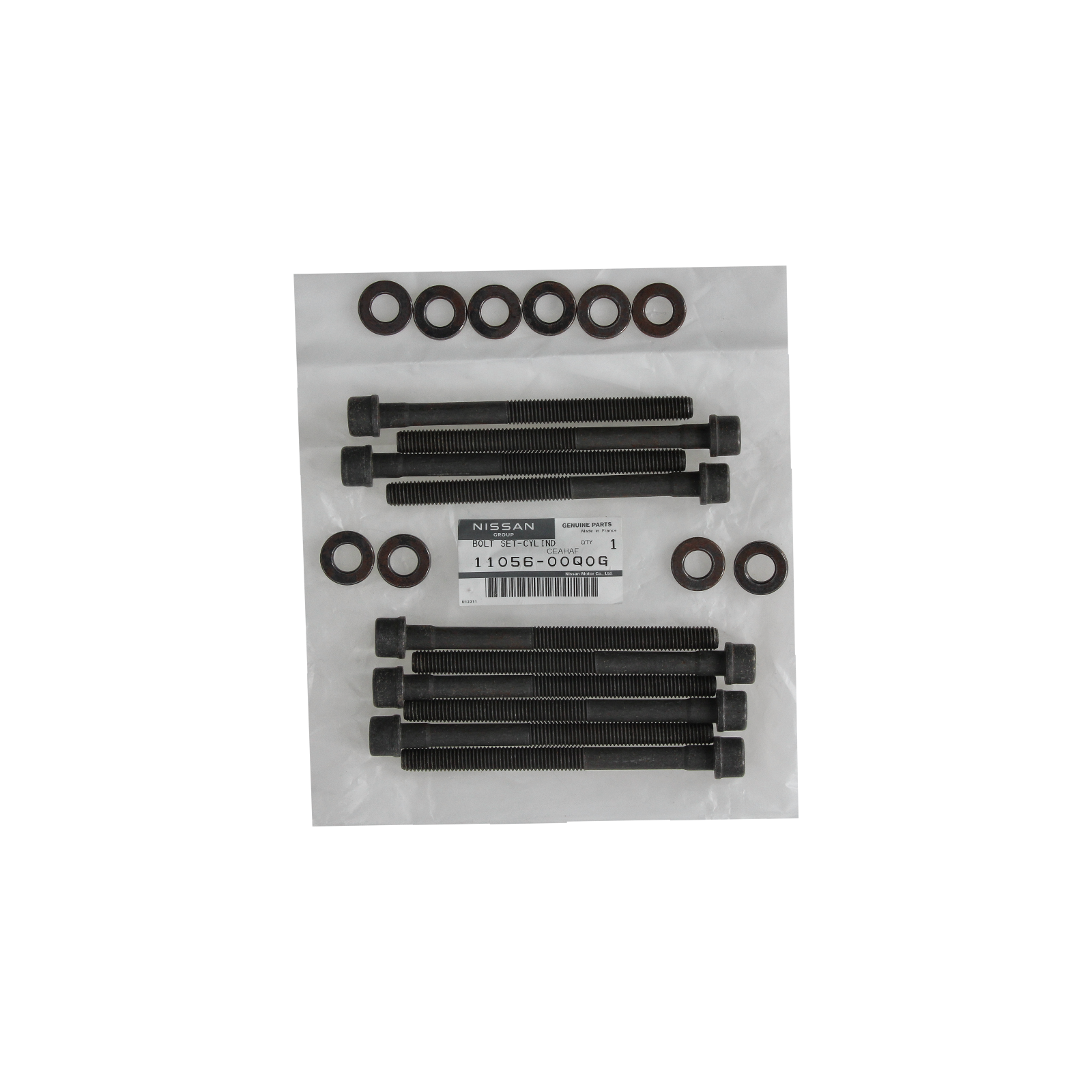 Bolts Kit Original 1105600Q0G 110567448R Nissan Renault Dacia
