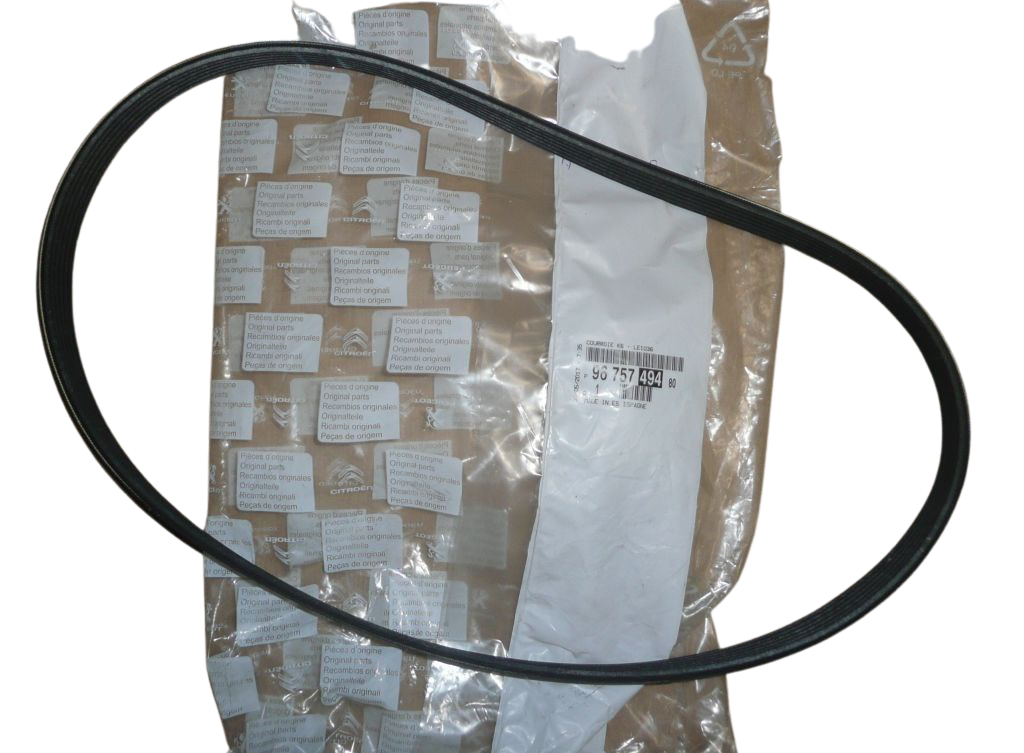 Alternator Belt Original Citroen Peugeot C3 C4 308 1.6 VTI 9675749480