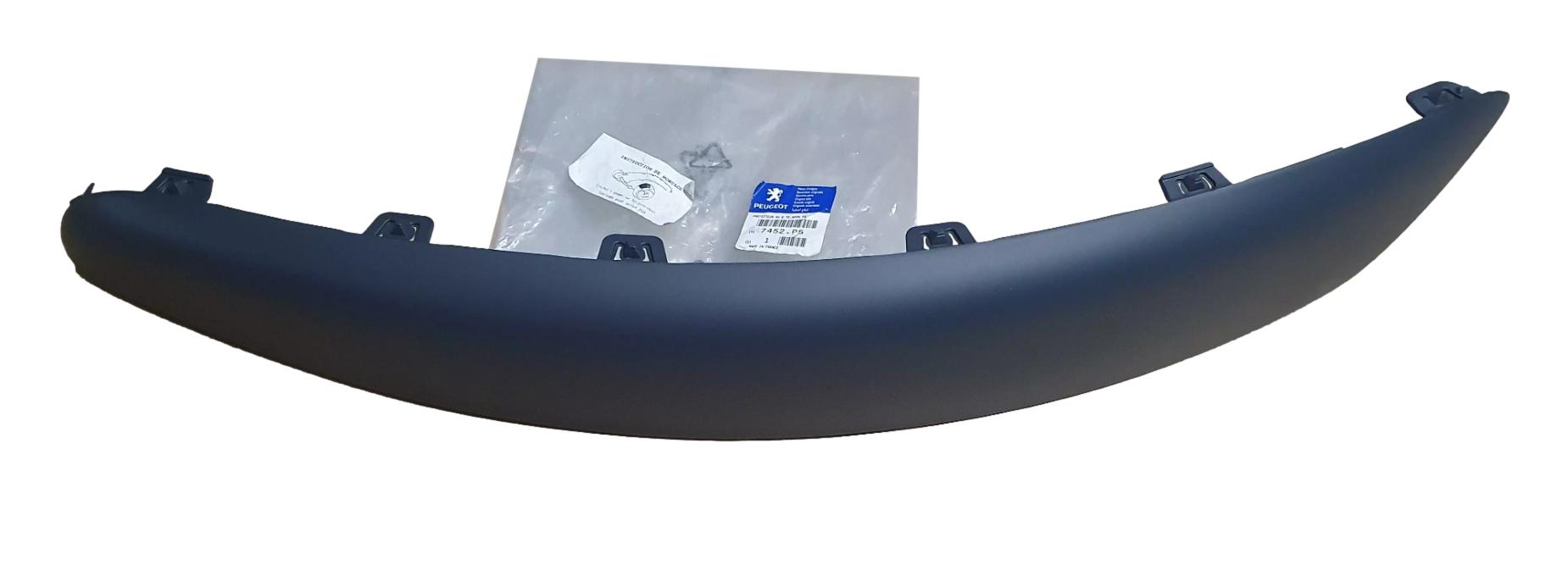 Bumper Trim Left Front Original 7452P5 7452.P5 Peugeot 307