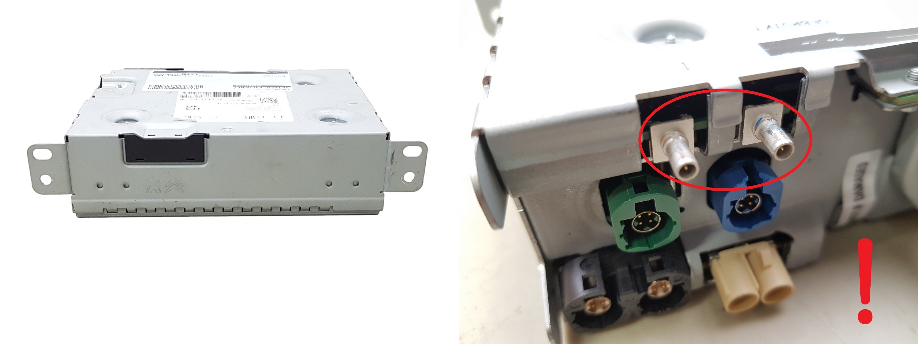 Navigation Radio Citroen Peugeot Opel 9844105980