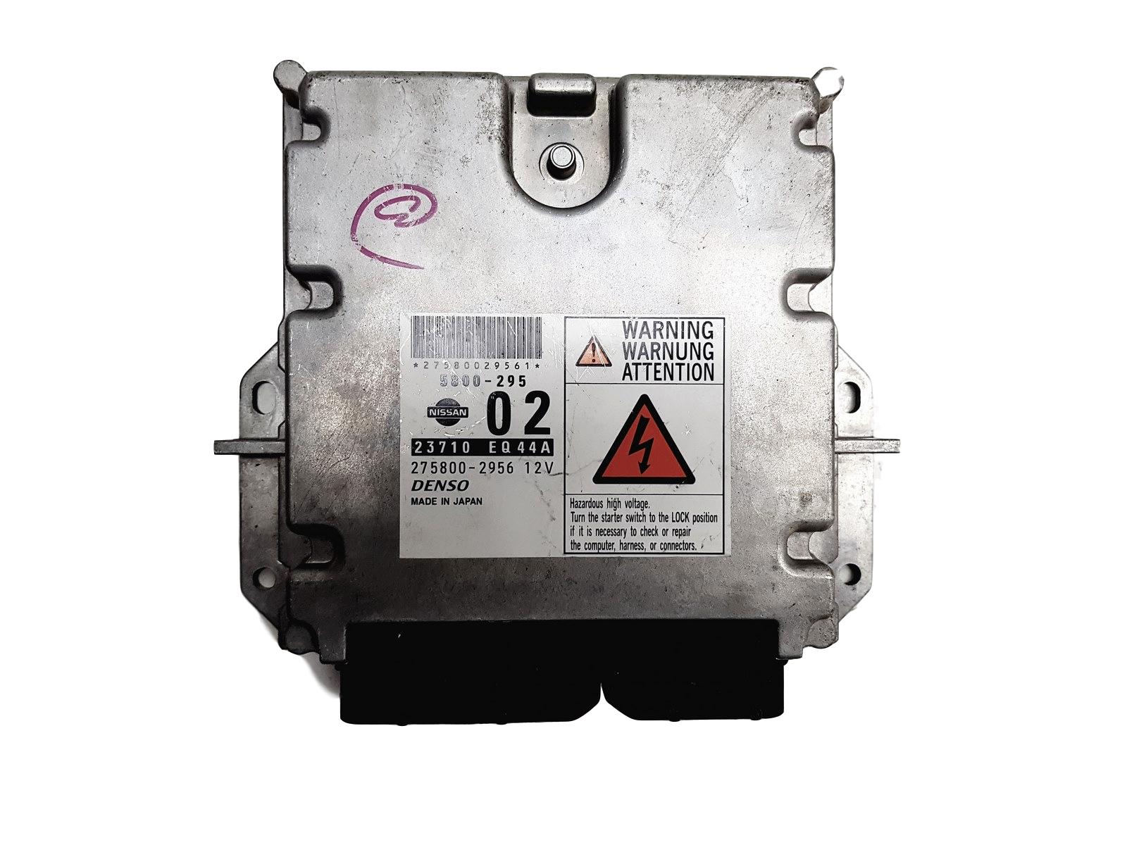 Aページ　023 ECU DENSO 275800-2956 / 23710 EQ44A / 5800-295 / 02 | eBay