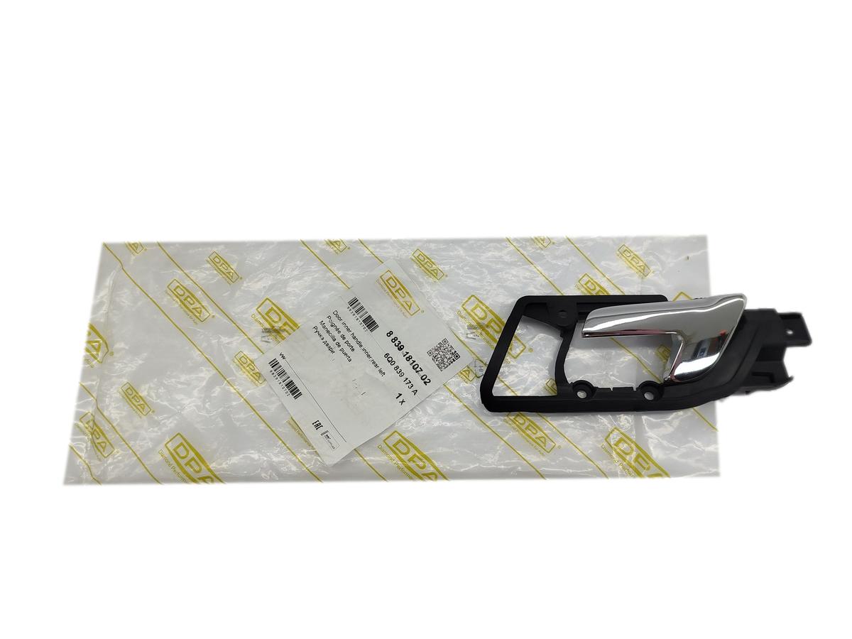 Door Handle Rear Left For VW Polo 6Q0839173A 88391810702 DPA