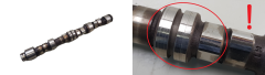 Camshaft 8200881281 7700272940 1.6 8v K7M Renault 