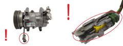 Air Con Compressor 8200651251 SD6V12 1900 Sanden Renault Nissan 1679