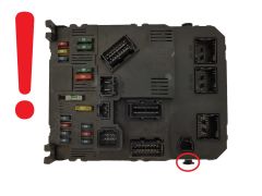 Controller BSI F02-00 9649811480 S118085200H PSA Siemens 1274