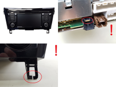 Cd Radio Player Navi Nissan Qashqai 259157FW5A 7513751043