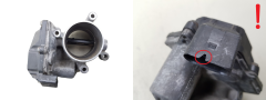 Air Throttle Body 03L128063R A2C31762900 VWAG 3060