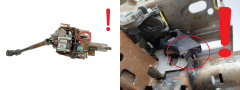 Steering Column 8200826817 Renault Modus 