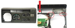 Speedometer/Instrument Cluster IVECO EuroTech 6841270030 Veglia 48980