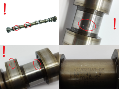 Camshaft 0801FN  V759025180 1.4 1.6 VTI Citroen Peugeot Mini 1429