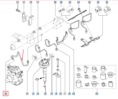 Fuel Lines New Original 7701070031 Renault