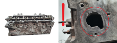 Cylinder Head 7760 F2 7701473181 1.5 DCI Renault Kangoo Megane 2 Micra S8
