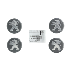 Wheel Rim Hub Cap Kit Original 1611722580 Peugeot
