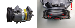Air Con Compressor/Pump Delphi 01140017 8200316164 Renault Megane 2 Scenic 2 
