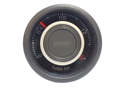 Speedometer/Instrument Cluster Turbo bar Fiat 500 Abarth 735649143
