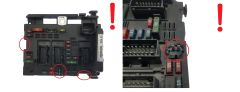 Controller BSM B3 9650664080 PSA Delphi 2098