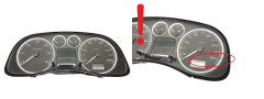Speedometer/Instrument Cluster Peugeot 307 9651299680 C 00 48089