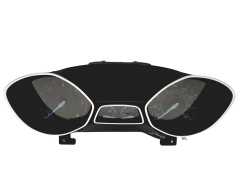 Speedometer/Instrument Cluster Ford Focus MK3 F1ET-10849-BMN RHD 31653