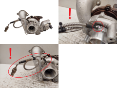 Turbocharger GTD1244VZ 9804119380 PSA 1.6 eHDI 1.5 TDCi 40602 km Turbocharger GTD1244VZ 9804119380 PSA 1.6 eHDI 1.5 TDCi 40602 km