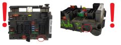 Controller BSM B2 9657608880 PSA Delphi 1317