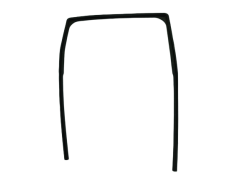 Door Window Seal Right Rear Dacia Lodgy 823301452R