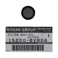 Oil Filter Original 15200BV80A Renault