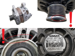 Alternator 23100JD71B A3TJ3881ZE Nissan Qashqai 1.6 DCI Alternator 23100JD71B A3TJ3881ZE Nissan Qashqai 1.6 DCI