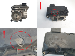 Air Throttle Body Renault Smart 161203912R H8201269254 1.0 2085