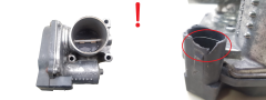 Air Throttle Body 03C133062B A2C53030790 VWAG 2342