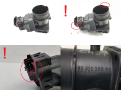 Air Throttle Body 9643836980 25344296 Ford 1.6 TDCI Delphi
