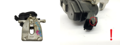 Brake Caliper Right Rear 440019012R 440002496R Renault