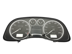 Speedometer/Instrument Cluster Peugeot 307 9645768580 E 01 Sagem 45079