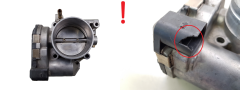 Air Throttle Body VWAG 022133062T 0280750086 Bosch