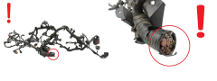 Engine Wiring Harness 1.3 TCE H5HF470 Renault Capatur 2