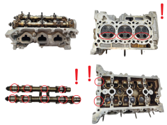 Cylinder Head 1642R-3 110417920R 0.9 TCE H4B Dacia Renault