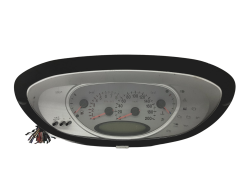 Speedometer/Instrument Cluster Lancia Ypsilon 06061350170 50283