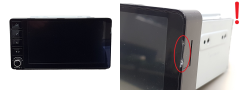 Navigation Radio Mitsubishi Space Star 8740A115 SDA3EM Alpine 2