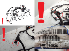 Engine Wiring Harness 240116053S 1.5 Blue dCi Reanult Dacia
