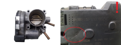 Air Throttle Body VWAG 030133062C 0280750095 1433