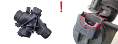 Air Throttle Body 1,6 hdi 9660030480 0345E4 Peugeot Citroen 1803