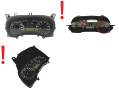Speedometer/Instrument Cluster Fiat Grande Punto 51718552 53579