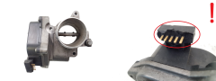 Air Throttle Body VWAG 03L128063L Valeo 1867