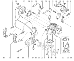 Exhaust Ring Gasket Original Renault Nissan 7701478154